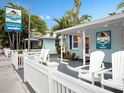 Location of Southwinds Motel Key West